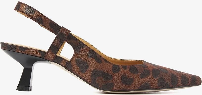 VIA VAI Suzy Aliya Slingbacks Dames Suède Bruin