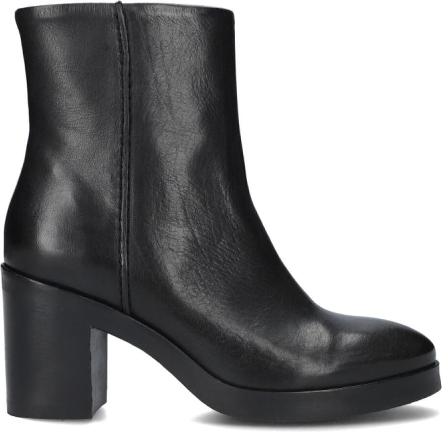 VIA VAI Enkellaarsjes Dames Taara Maat: 41 Materiaal: Leer Kleur: Zwart - Foto 3