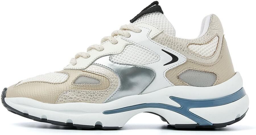 VIA VAI Lage Sneakers Dames Vesper Due Maat: 43 Kleur: Goud