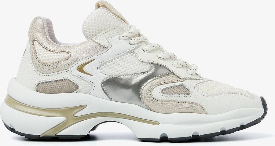 VIA VAI Lage Sneakers Dames Vesper Due Maat: 43 Materiaal: Leer Kleur: Wit