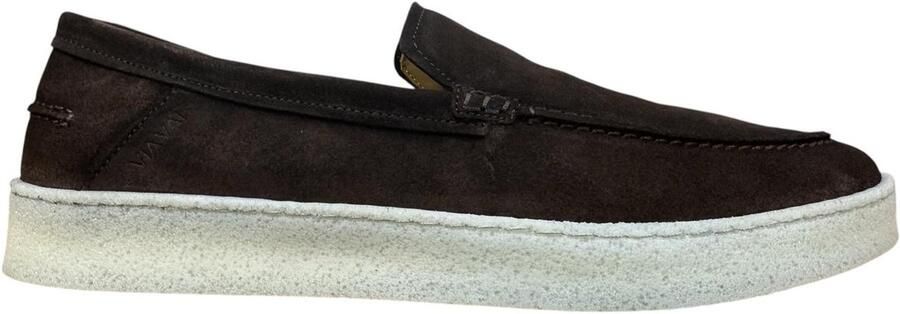 VIA VAI Zane Tyler Loafers Heren Suède Beige