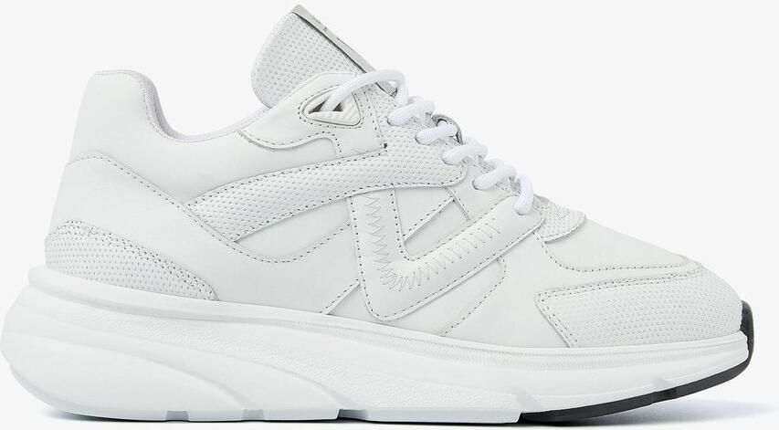 VIA VAI Lage Sneakers Dames Vic Kyro Leer Wit