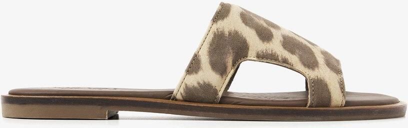 VIA VAI Vita Nola Slippers Dames Leer Bruin