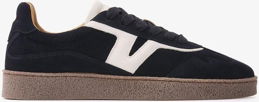 VIA VAI Zane Dexter Sneakers Heren Leer Suède Blauw