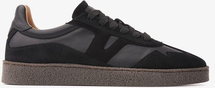 VIA VAI Zane Dexter Sneakers Heren Leer Suède Zwart - Foto 2