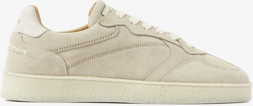 VIA VAI Zane Ethan Sneakers Heren Suède Beige