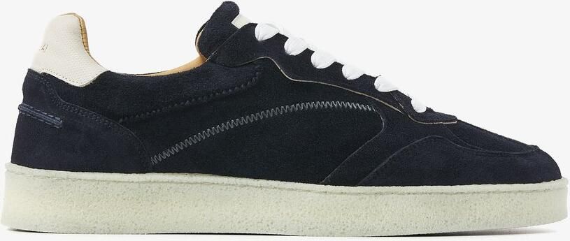 VIA VAI Zane Ethan Sneakers Heren Suède Blauw