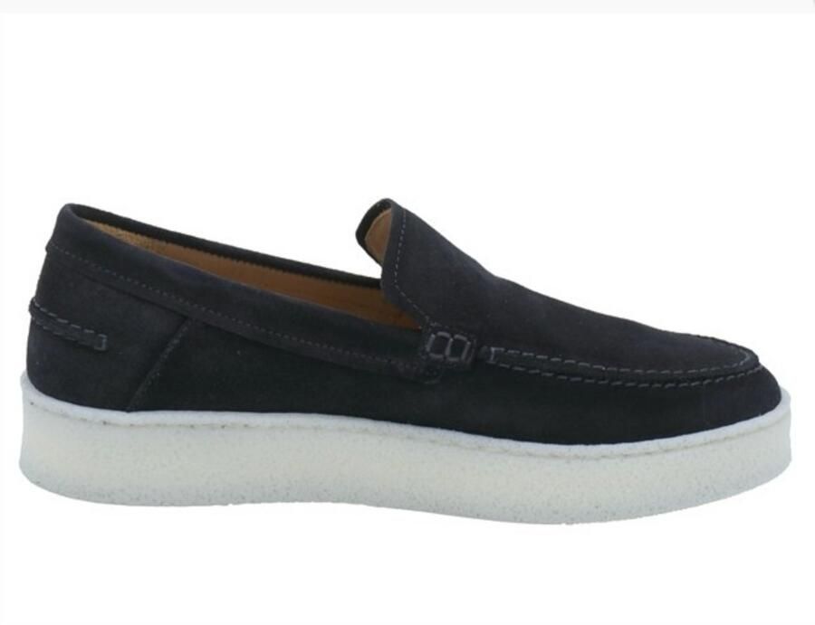 VIA VAI Zane Tyler Loafers Heren Suède Blauw - Foto 2
