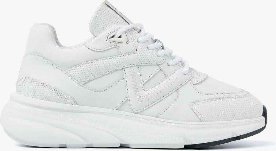 VIA VAI Lage Sneakers Dames Vic Kyro Maat: 36 Materiaal: Leer Kleur: Wit