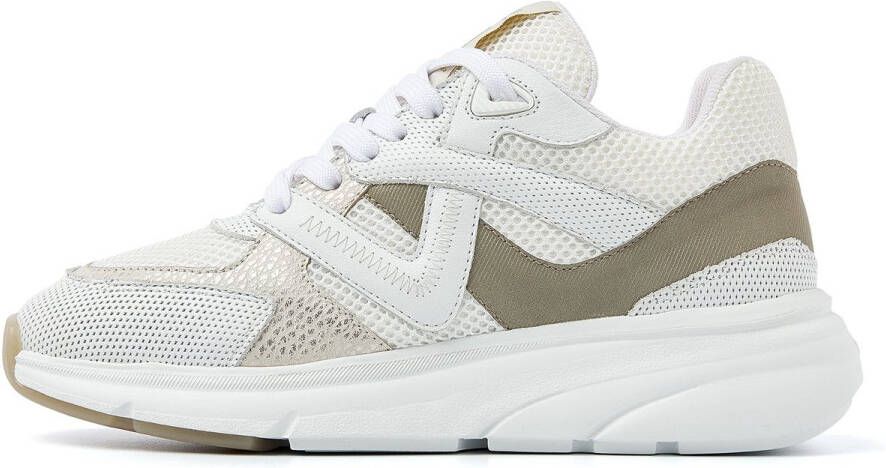 VIA VAI Lage Sneakers Dames Vic Kyro Maat: 39 Kleur: Beige