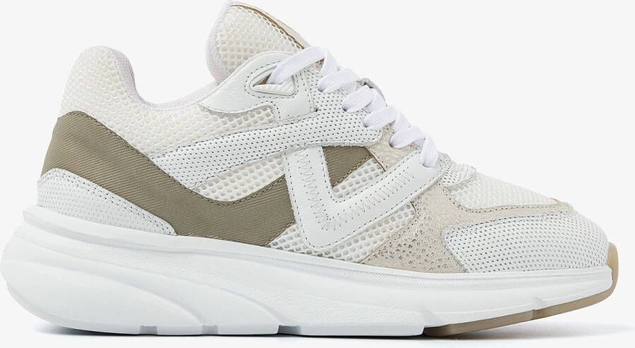 VIA VAI Lage Sneakers Dames Vic Kyro Maat: 38 Kleur: Beige
