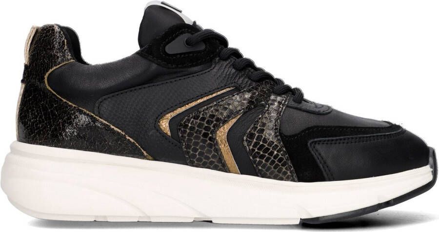 VIA VAI Lage Sneakers Dames Vic Taylor Maat: 36 Kleur: Zwart