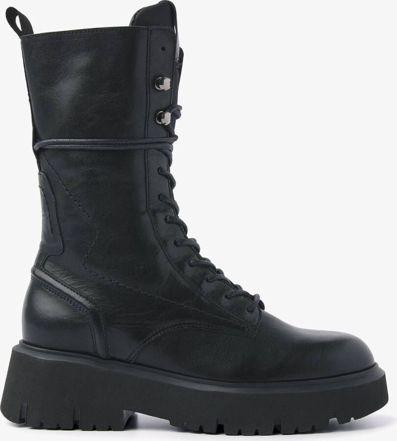 VIA VAI Ziva Rave Veterboots Zwart