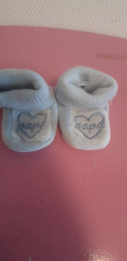 VIB Babyslof Blauw Papa Hart