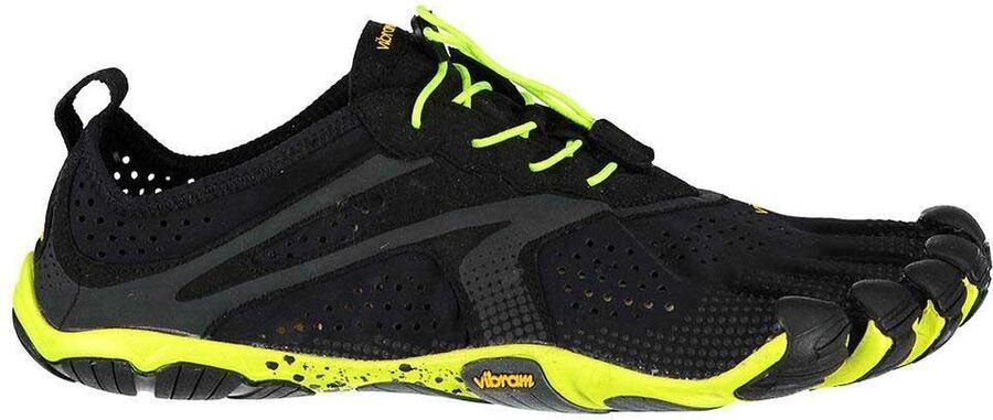 Vibram Five Fingers V-Run Runningschoenen Heren Black Yellow - Foto 6