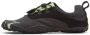 Vibram Fivefingers V-Run Retro Hardloopschoenen Black Green Black Dames - Thumbnail 1