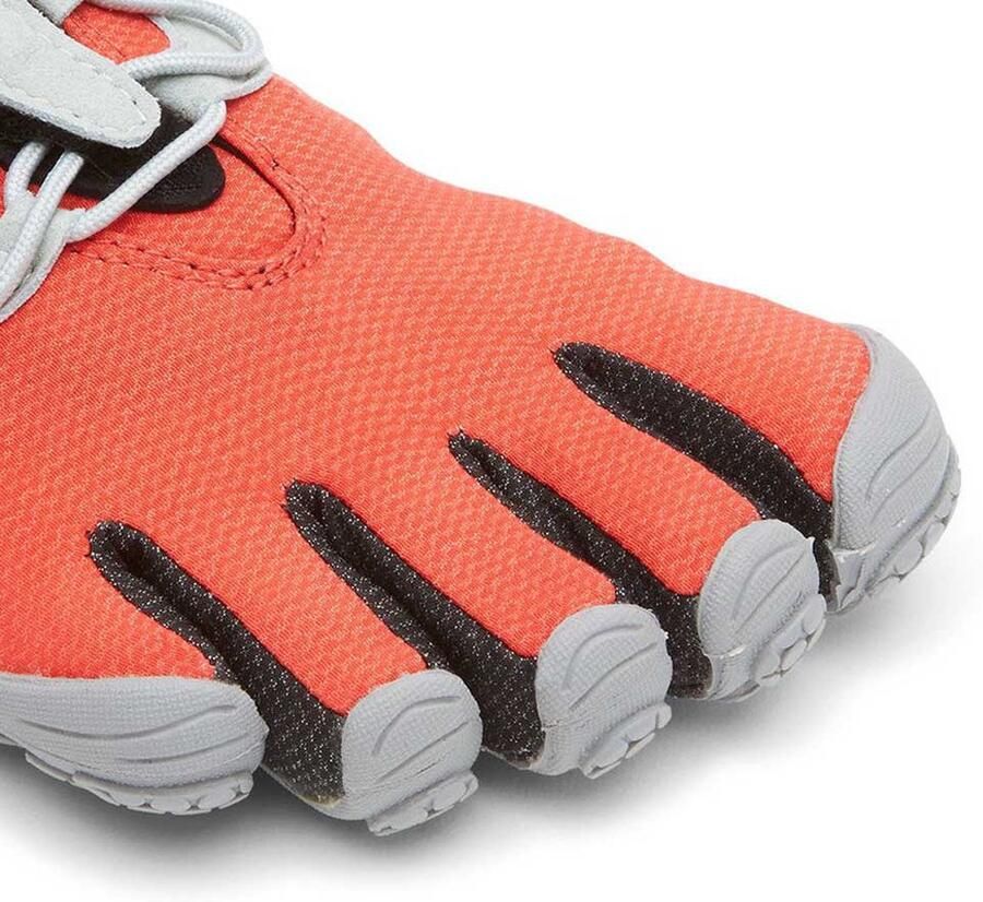 Vibram Fivefingers V-Run Retro Hardloopschoenen Red Black Grey Dames - Foto 3