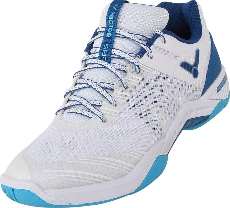 Victor SH S82 AF Badmintonschoenen Wit Blauw