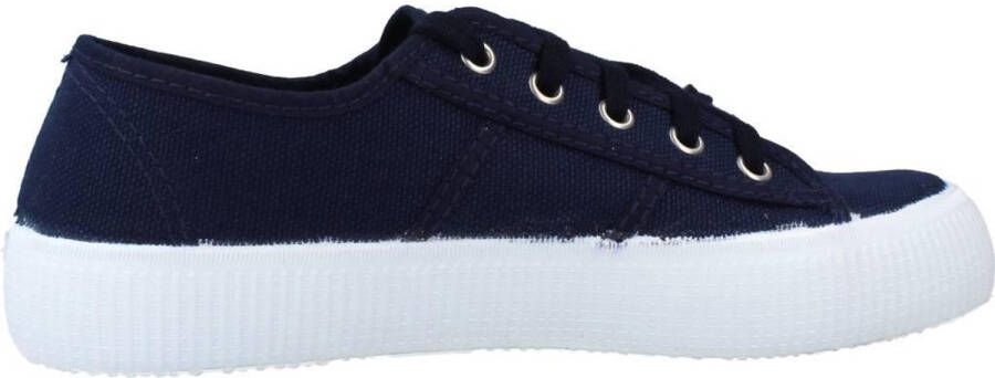Victoria Steenbruine Canvas Sneakers voor Vrouwen Blue Dames