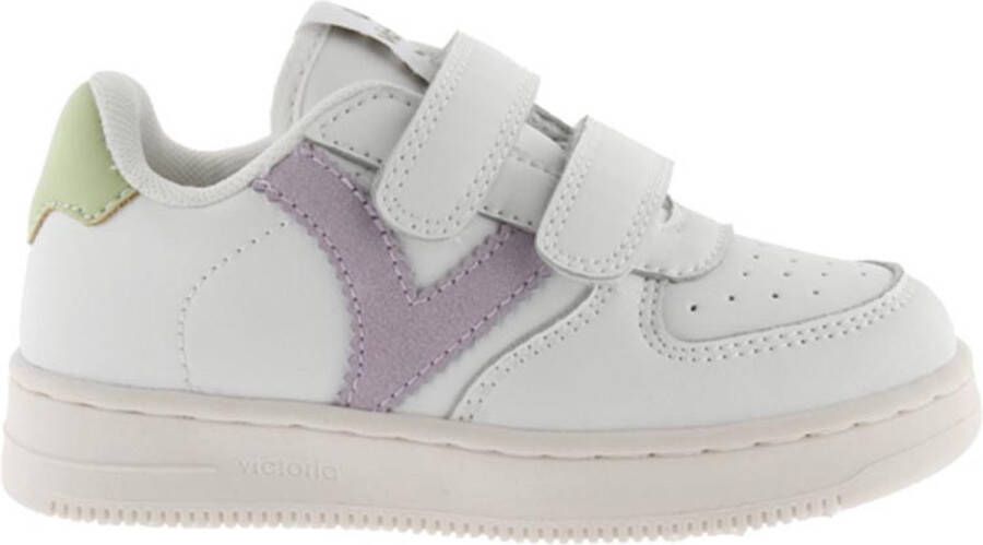 Victoria Sneakers Baskets fille Tiempo contrastantes