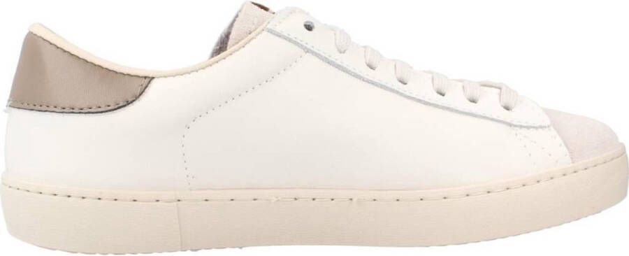 Victoria Sportieve Canvas Sneakers voor Vrouwen Beige Dames