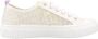 Victoria 1915 Re-Edit Basket Rejilla Sneakers Beige Dames - Thumbnail 1