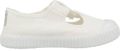 Victoria Children's scratch sandals 1915 toile teintée Wit - Wit