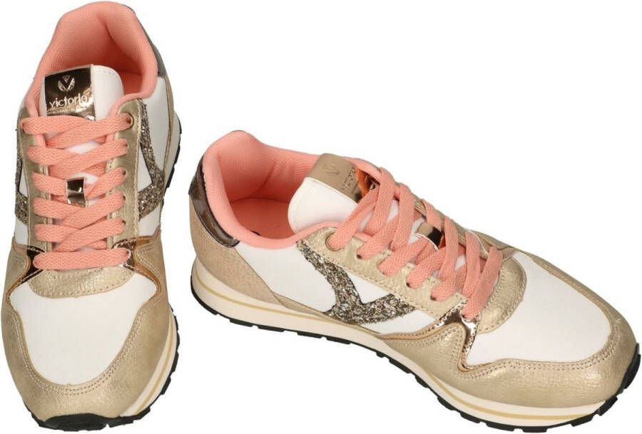 Victoria -Dames goud sneakers