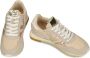 Victoria -Dames roze-goud metallic sneakers - Thumbnail 3
