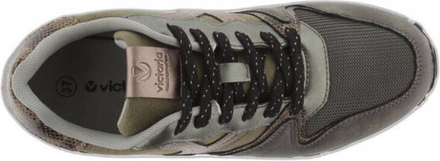 Victoria Metallic Cometa Sneakers voor Dames Green Dames