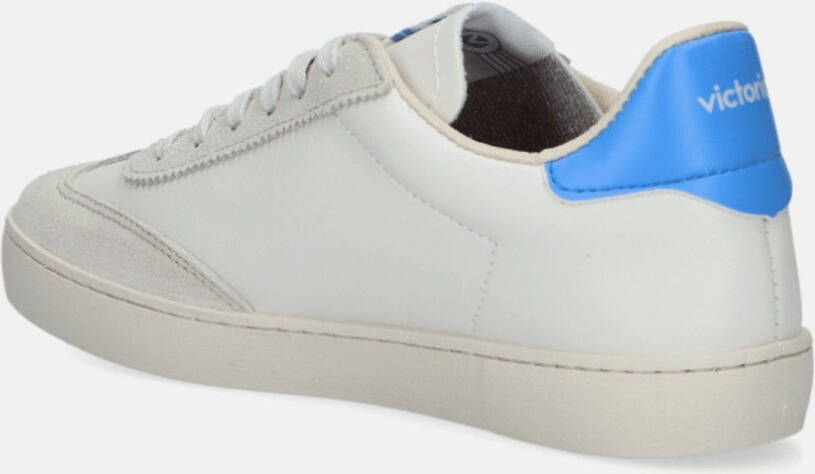 Victoria Dames Sneaker Wit Blauw WIT