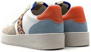 Victoria dames sneaker wit corail WIT