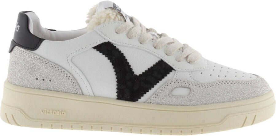 Victoria Sneakers Baskets effet peau et animal de séoul femme