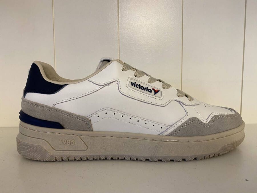 Victoria Heren Sneakers in Marineblauw White Heren