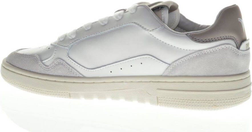 Victoria Lederen Comfort Sneaker Wit Veter