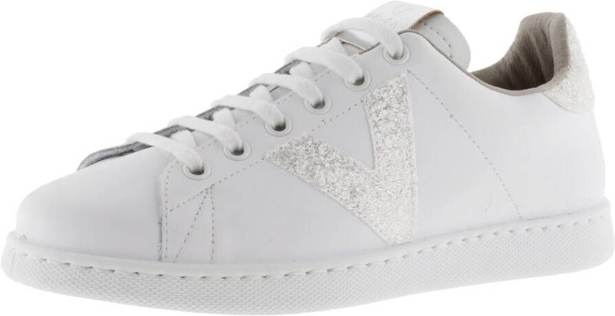 Victoria Leren sportschoenen tennis glitter