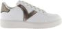 Victoria Dames Sportschoenen Madrid Basket Leather & amp Effect; metaal Grijs Dames - Thumbnail 1