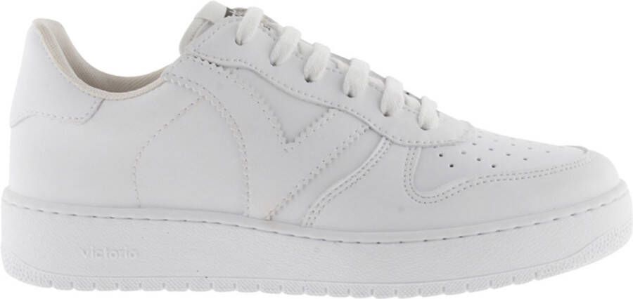 Victoria Vetersluiting Mode Sneakers White Dames