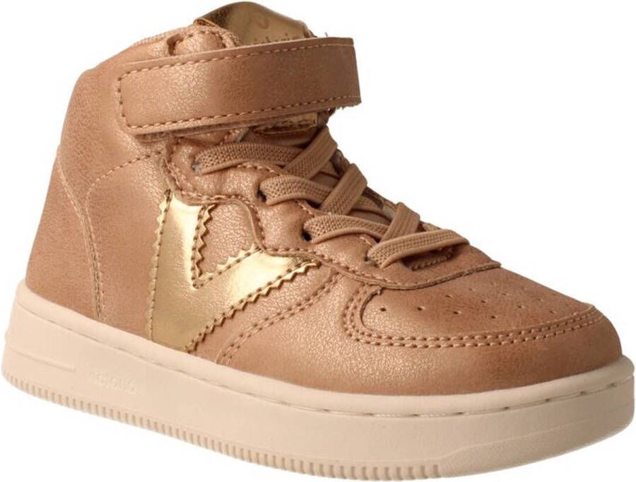 Victoria sneakers nude Beige Meisjes Imitatieleer Logo 24