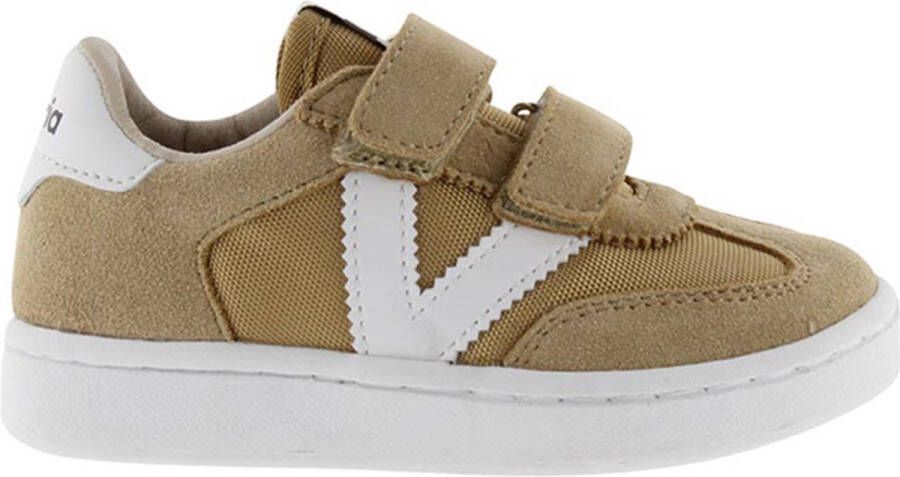 Victoria Sneakers Baskets en nylon et cuir fendu enfant Millas Brides