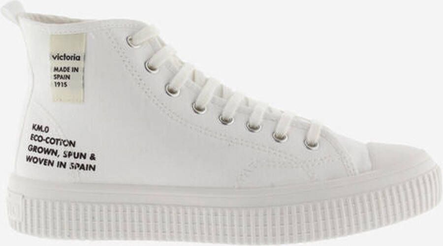 Victoria Stijlvolle Canvas Sneakers voor Black