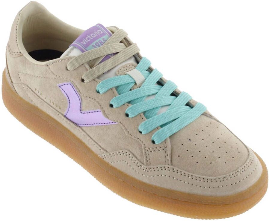 Victoria Smash Sneaker Suède Kleur Streetwear Vrouwen