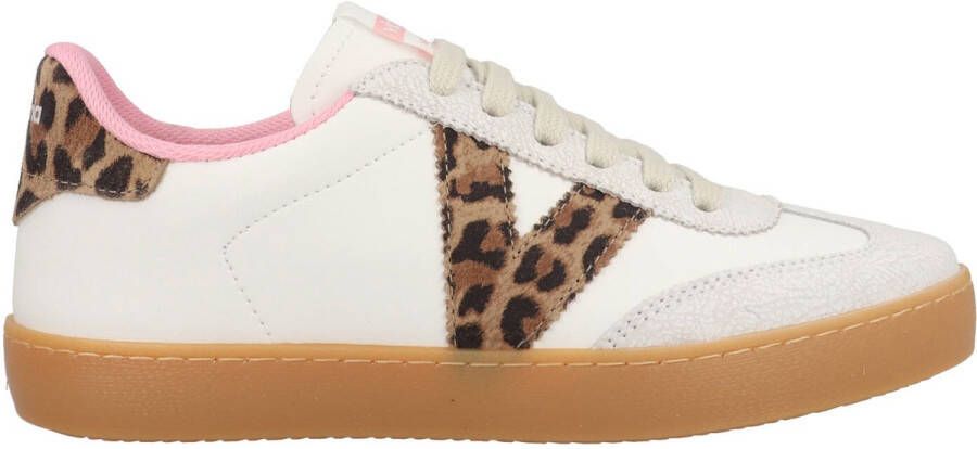 Victoria Berlin Sneaker Met Luipaard Leder Effect & Sneaker Streetwear Vrouwen