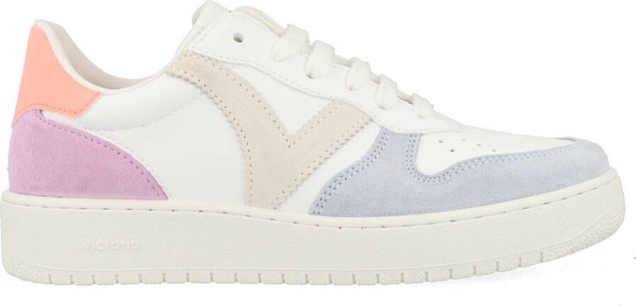 Victoria Sneakers 1258246-CORAL Wit Multicolor