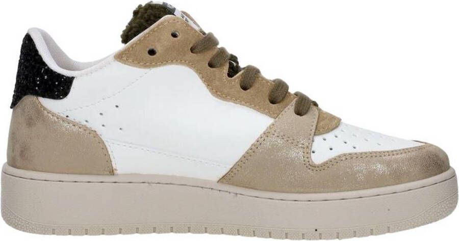 Victoria Stijlvolle Vetersneakers voor Vrouwen Beige Dames