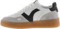 Victoria Seoul Effect Leren Sneakers Multicolor Heren - Wit