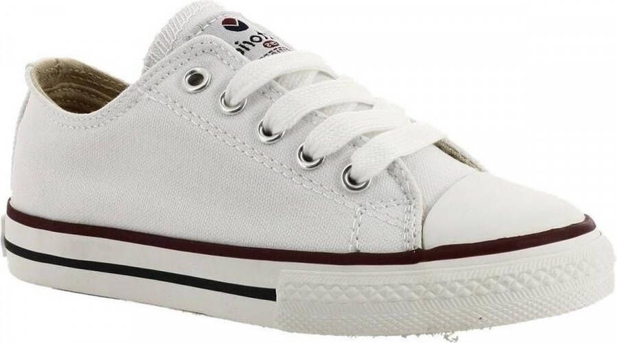 Victoria Trainers tribu toile (grandes tailles) White