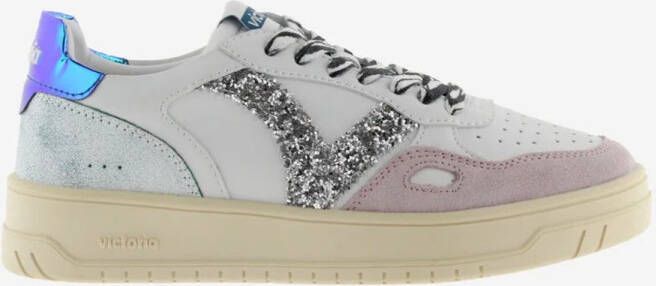 Victoria Lage Sneakers 1257133 Seoul Glitter Dames Sneakers