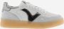 Victoria Smile Favorites Dames Sneakers Wit Leer Gun Metallic - Thumbnail 3