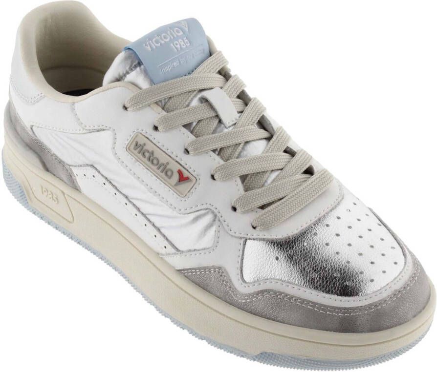 Victoria Sneakers Zacht Metaal Streetwear Vrouwen